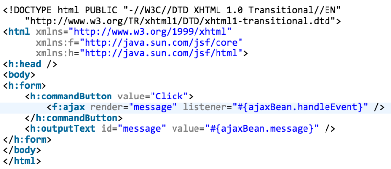 Parse de message bundle com parâmetros direto no jspx